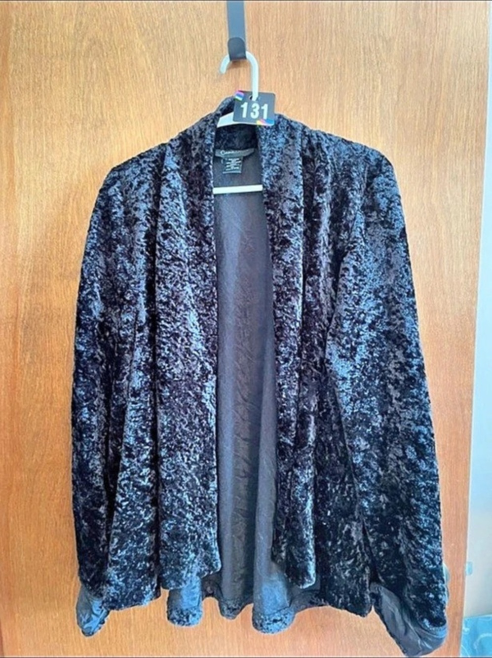 Coconuts by Matisse Animal Print Jacket in Black Size Medium Like New